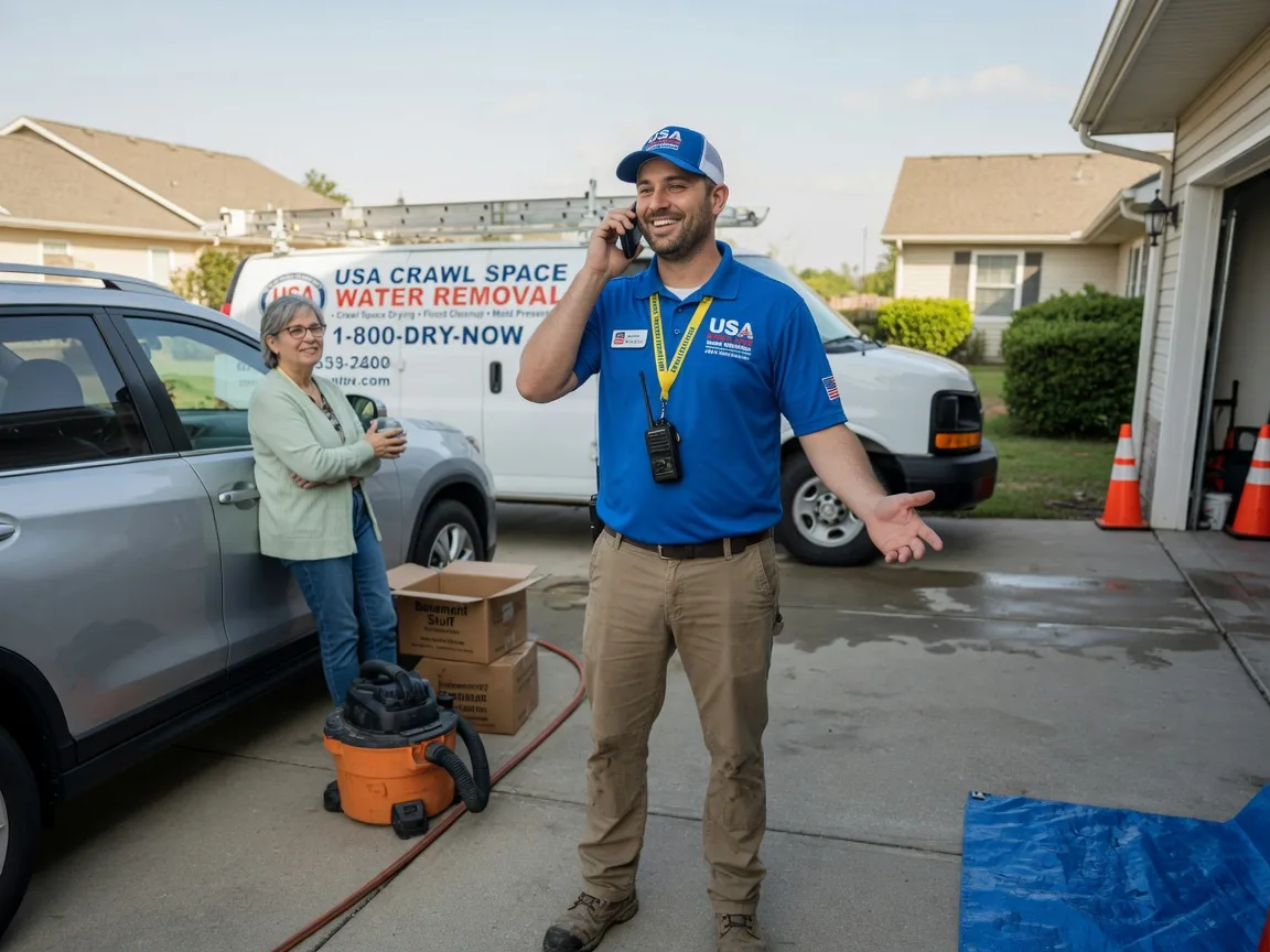 Crawl Space Water Removal Stewartsville, MO FAQs